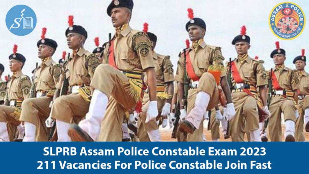 SLPRB Assam Police Constable Exam 2023
