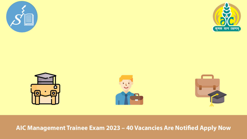 AIC Management Trainee Exam 2023