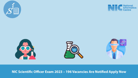 NIC Scientific Officer Exam 2023