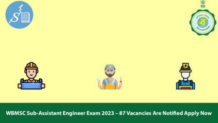 WBMSC Sub-Assistant Engineer Exam 2023