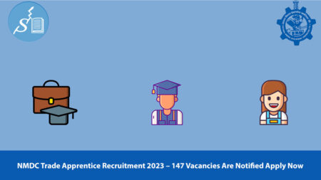 NMDC Trade Apprentice Recruitment 2023